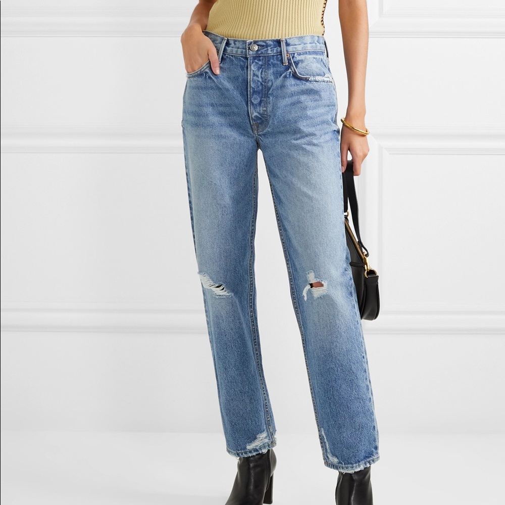 GRLFRND Straight-leg Helena Jeans